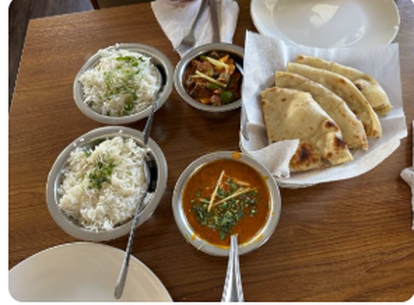 Chaat, curries and fresh naan